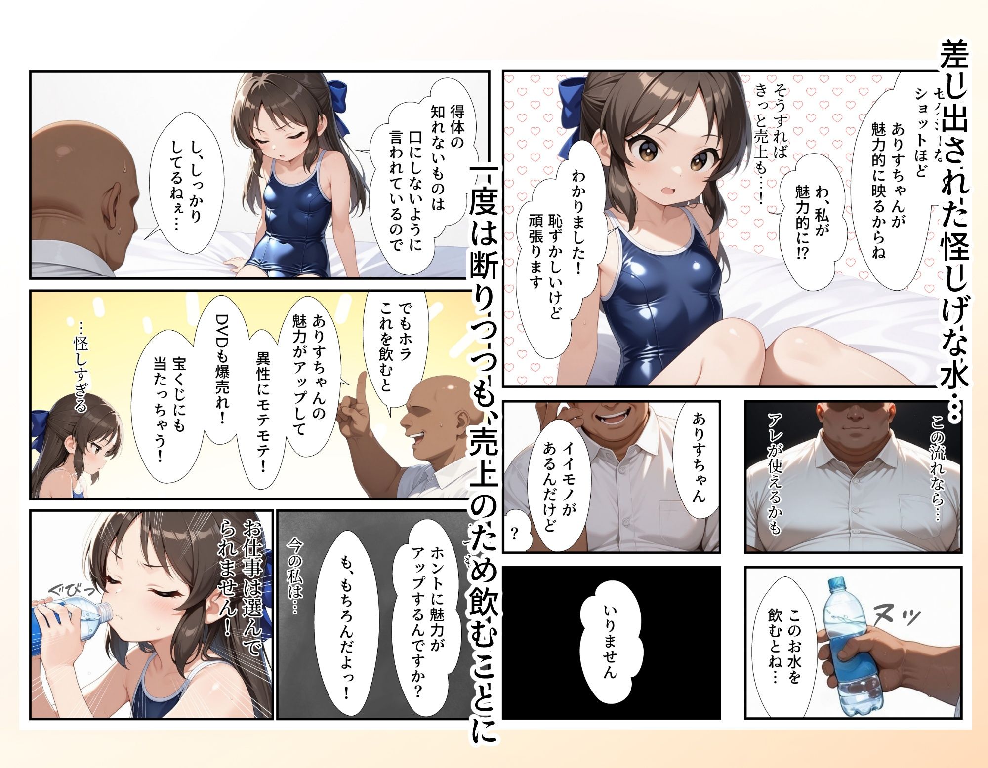 【エロ漫画】仕事を選んでられないアイドルがエッチな撮影に挑戦したら快楽におぼれちゃったお話4