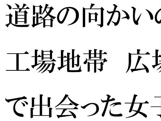 道路の向かいの工場地帯  広場で出会った女子と次の日の夕方まで・・・・