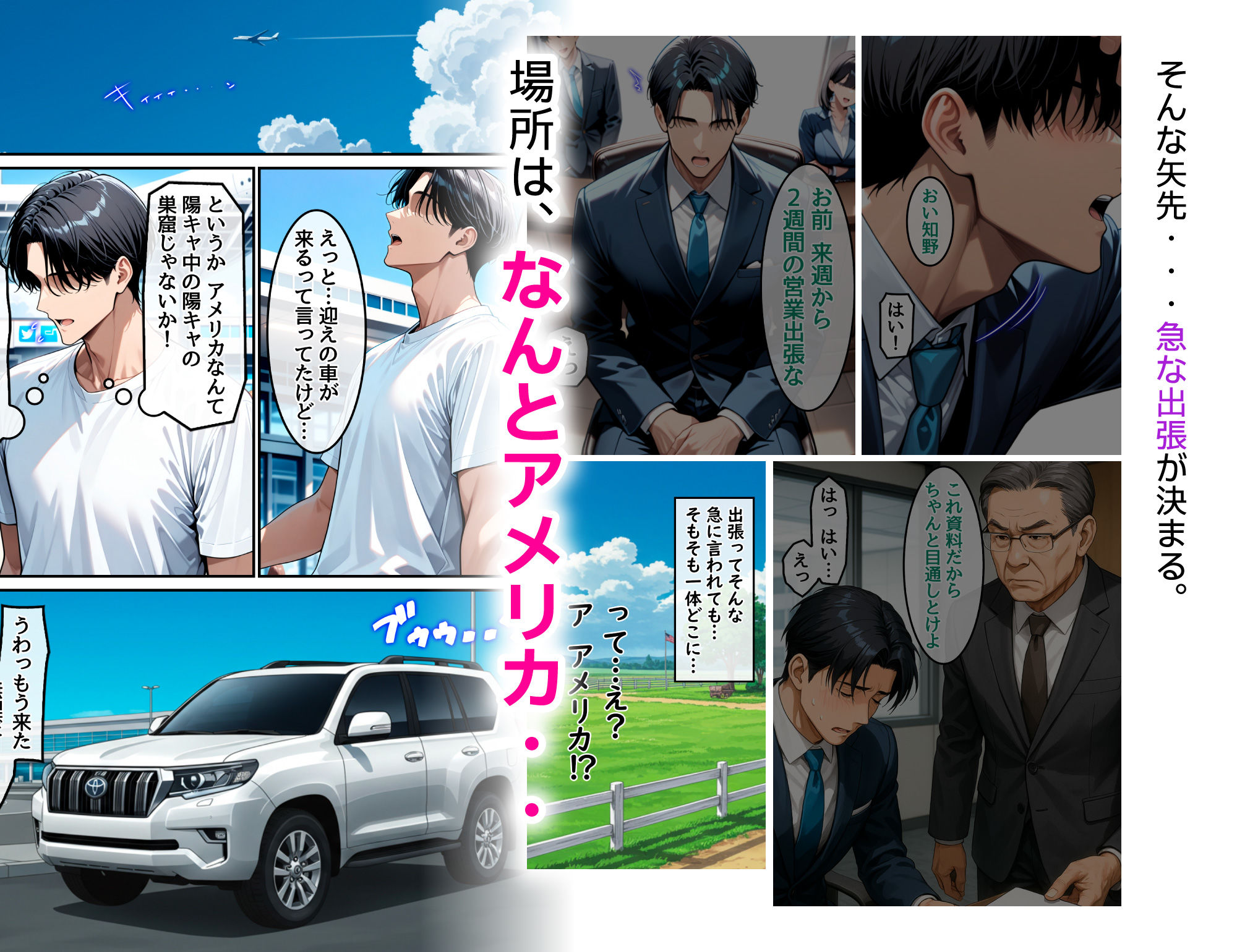 サンプル画像2:ホームステイ先の爆乳ブロンド美女に雌牛コスで誘惑されてイチャラブ種付け生活(ハレノヒ) [d_547142]