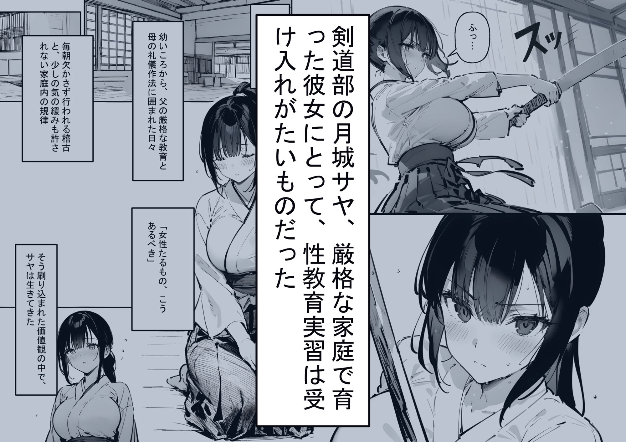 サンプル画像2:お嬢様学校の性教育日誌4(ヒミツノ会) [d_547210]