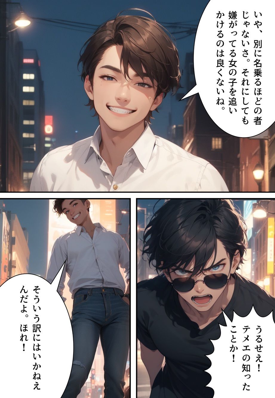 サンプル画像1:悪人女体化成敗  お前らはみんなオレのメス奴●(真城の秘宝館) [d_547763]