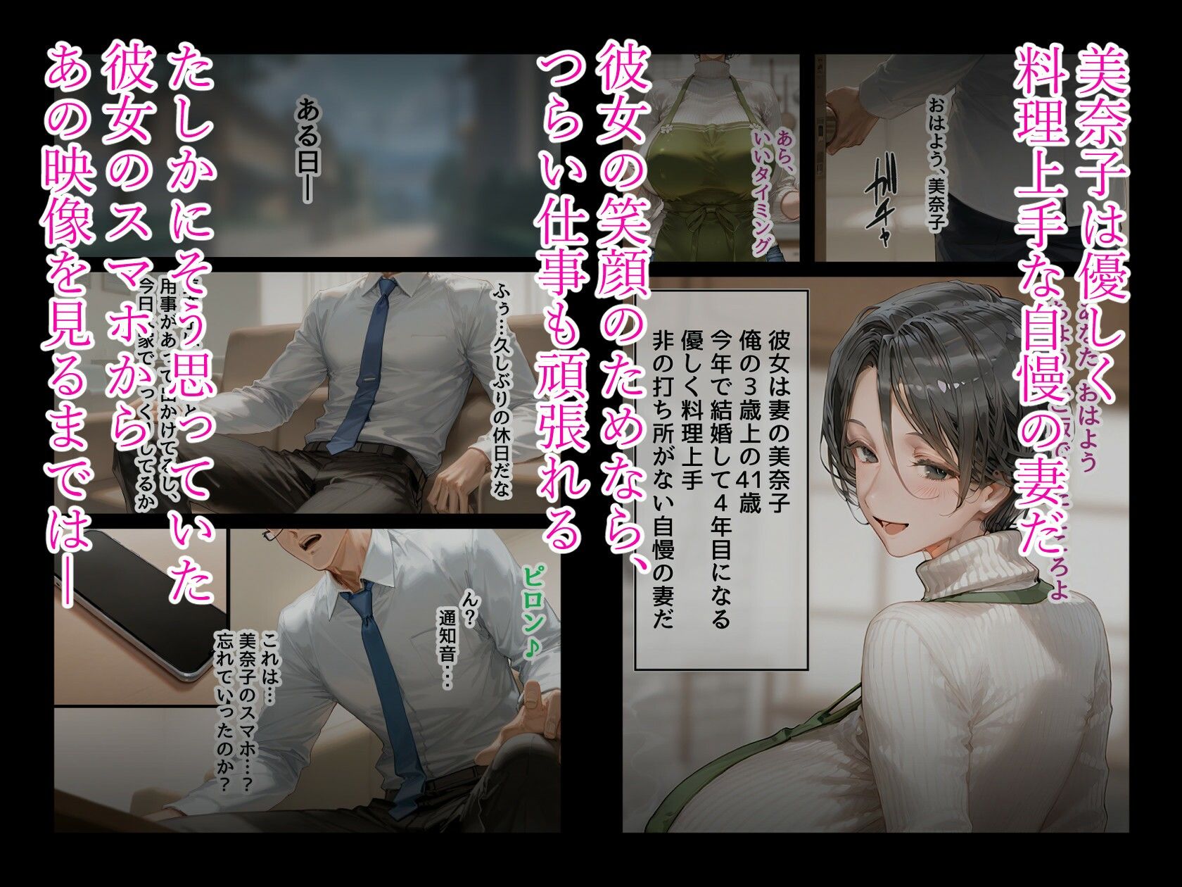 サンプル画像1:堕落妻 -夫に言えない私の秘密-(marriedNTR) [d_548499]