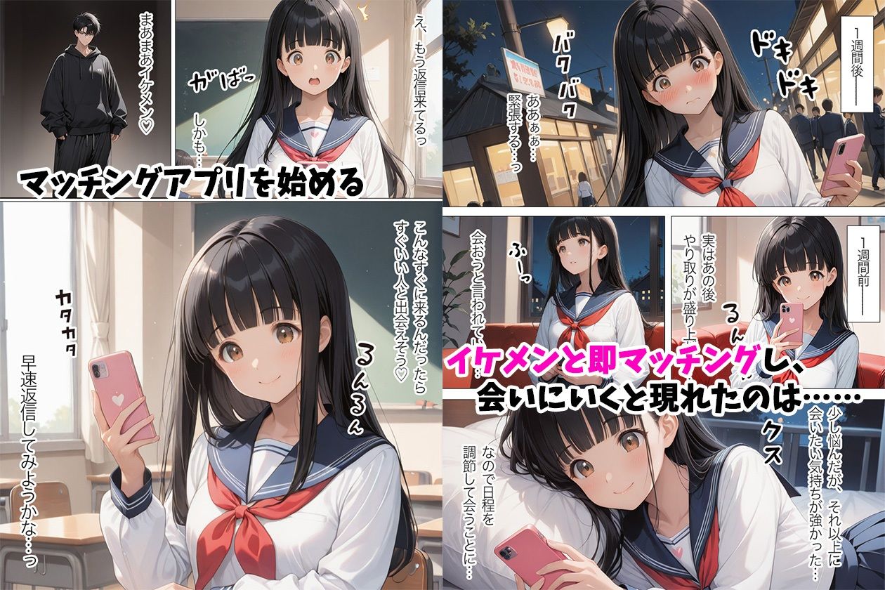 サンプル画像3:中出し懇願朝まで種付けプレス マッチングアプリに沼るガチイキ女子校生(すぷらっしゅまうんてん) [d_548713]