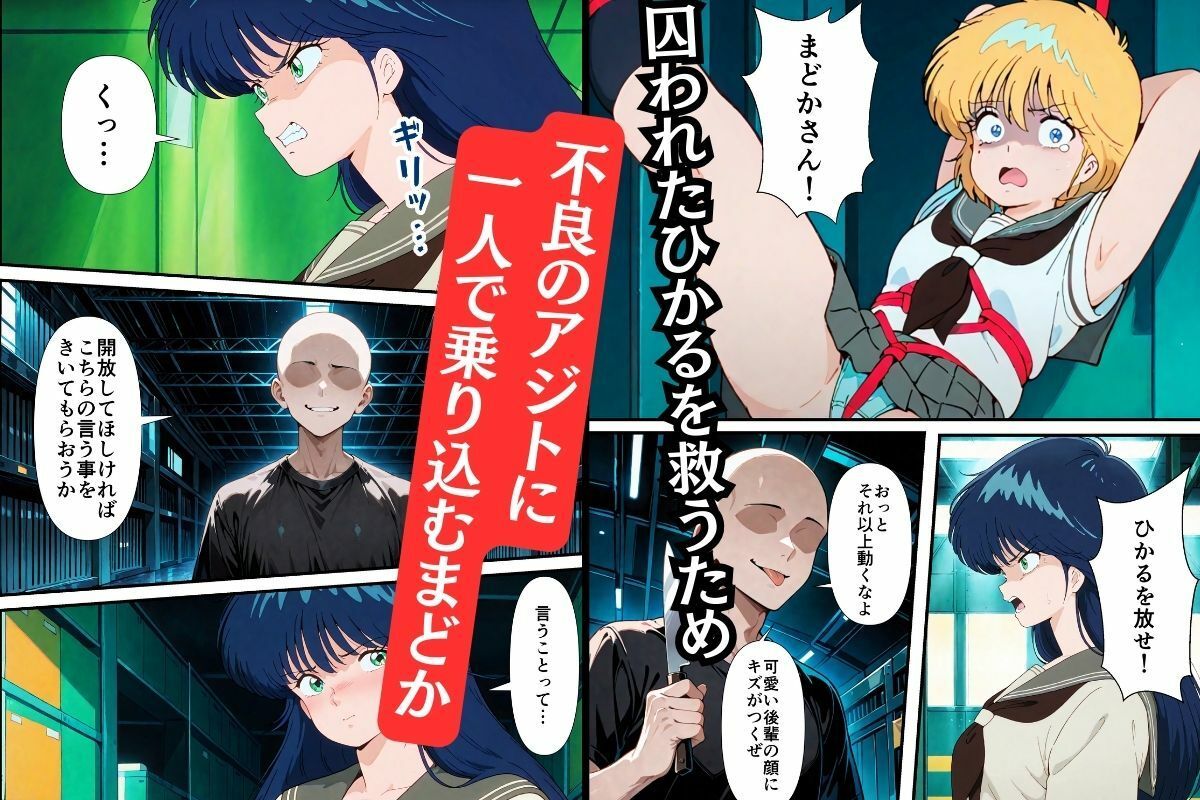 サンプル画像1:【きまぐれお●ん●ロード4】まどか機械姦チャレンジ失敗で強●中出し輪●！(ブルームーンパブリッシング) [d_548777]