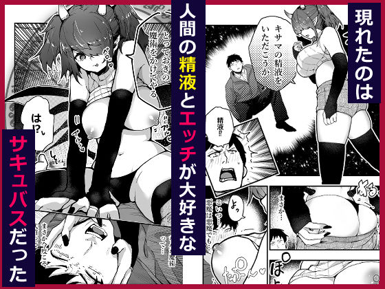 サンプル画像3:悪魔に仕事を頼もうとしたらサキュバスが来た。(みちひろ) [d_549036]