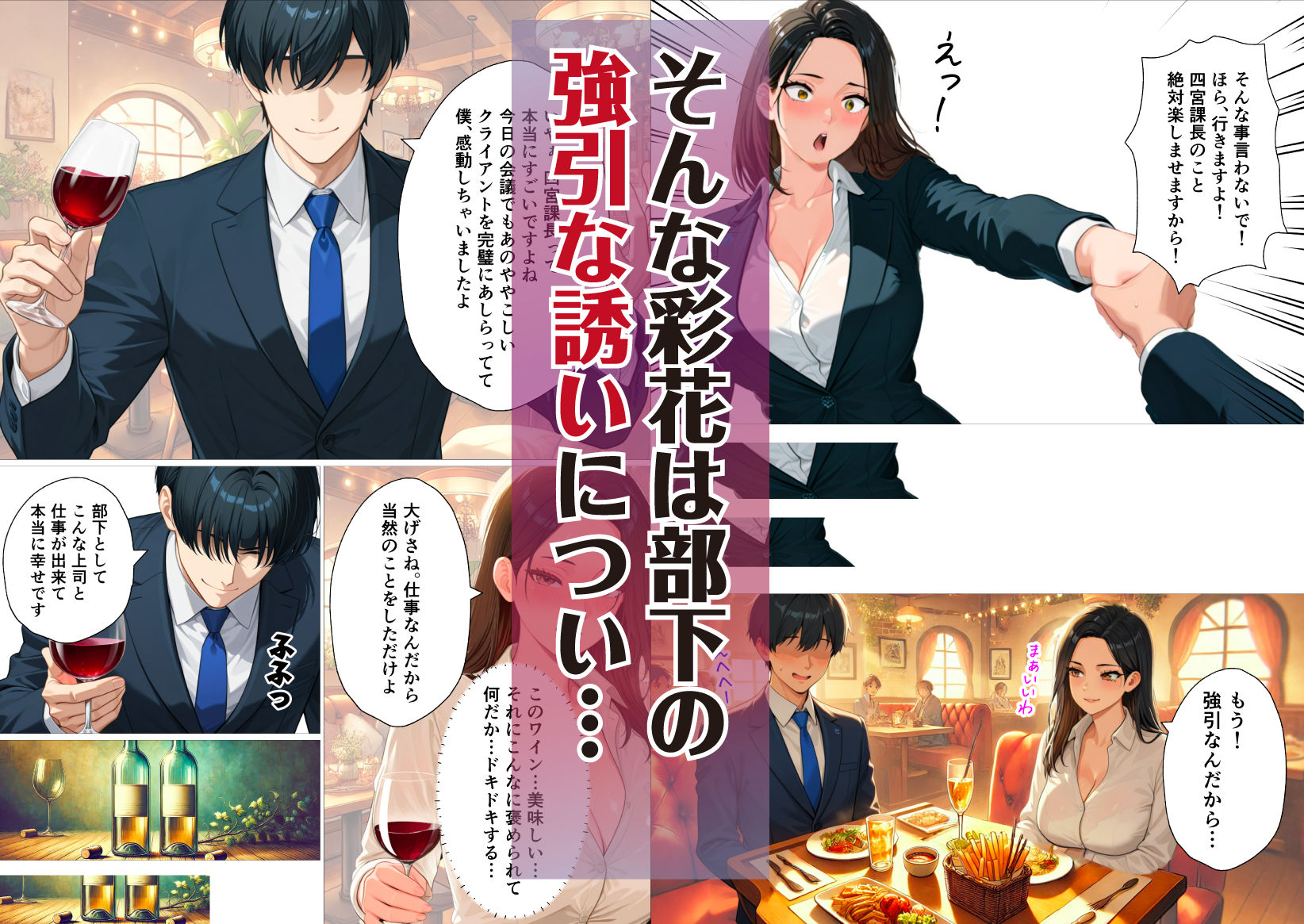 サンプル画像3:バリキャリで有能すぎる女上司をおねだりするメス犬にしました。(おねだり本舗) [d_549682]