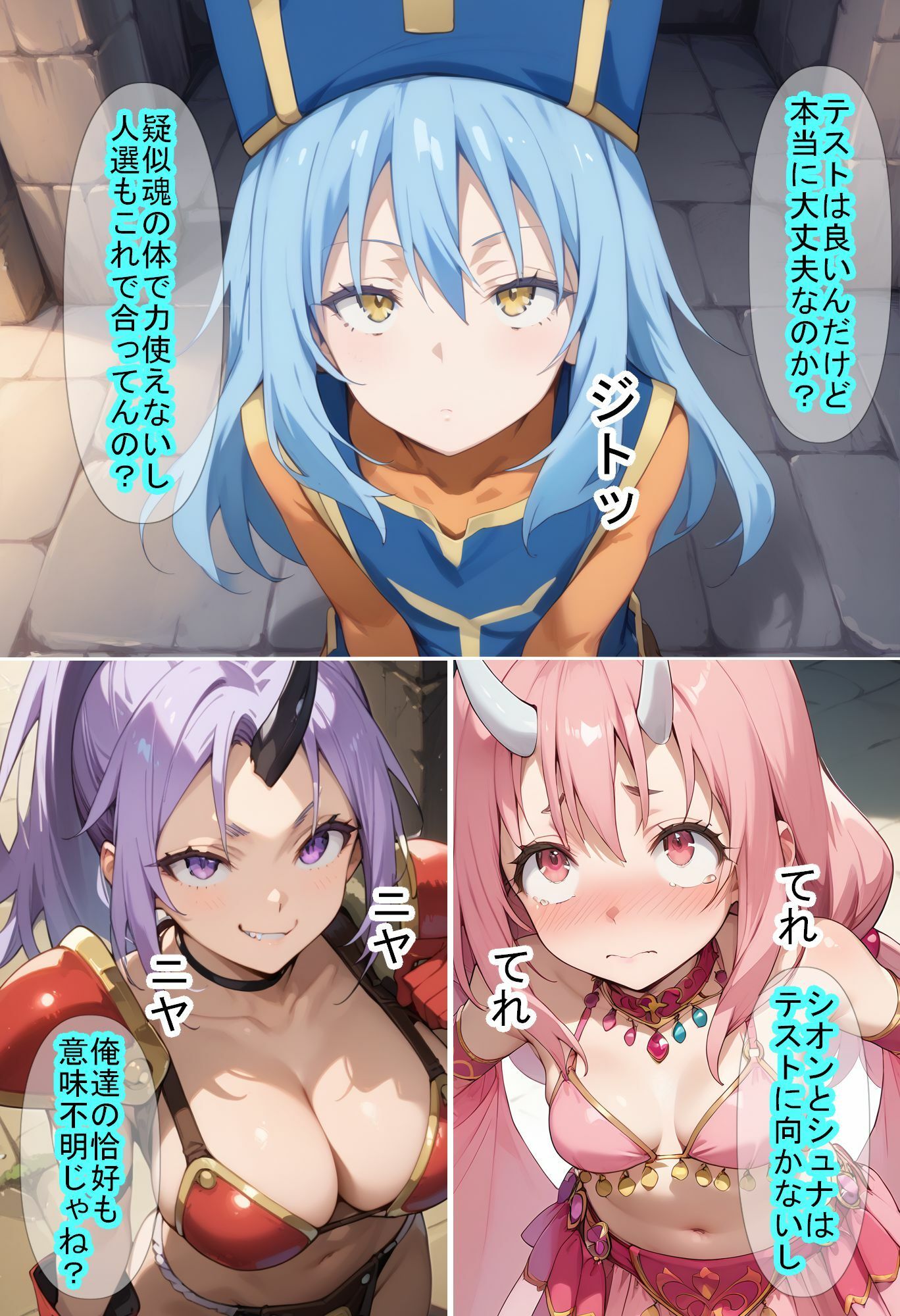 サンプル画像2:【転〇ラ】魔王ラミ〇スの新迷宮がエロトラップダンジョンだった件(魔術師プロトン2D) [d_550291]