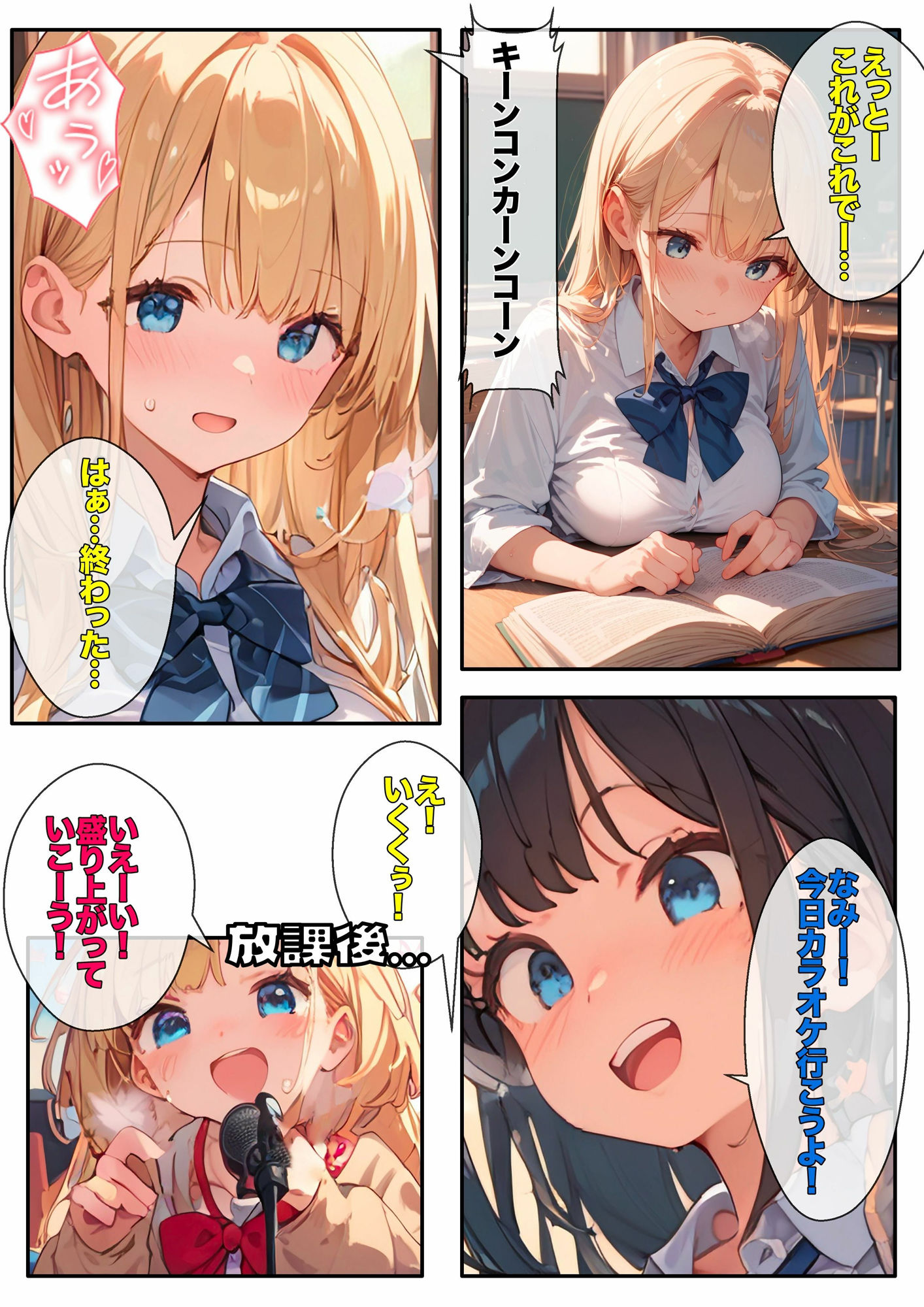 サンプル画像2:押しに弱いエッチな体をした女の子は男の言いなりになってヤリマン化する運命(スタープロダクション☆) [d_550468]
