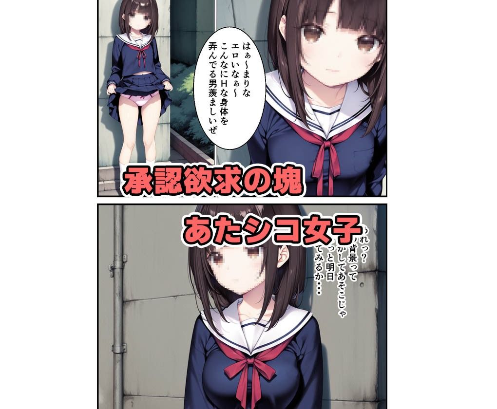 サンプル画像1:エロボディあたシコ女子を特定しバラすと脅して中出しまでした話(種付け彦) [d_550520]