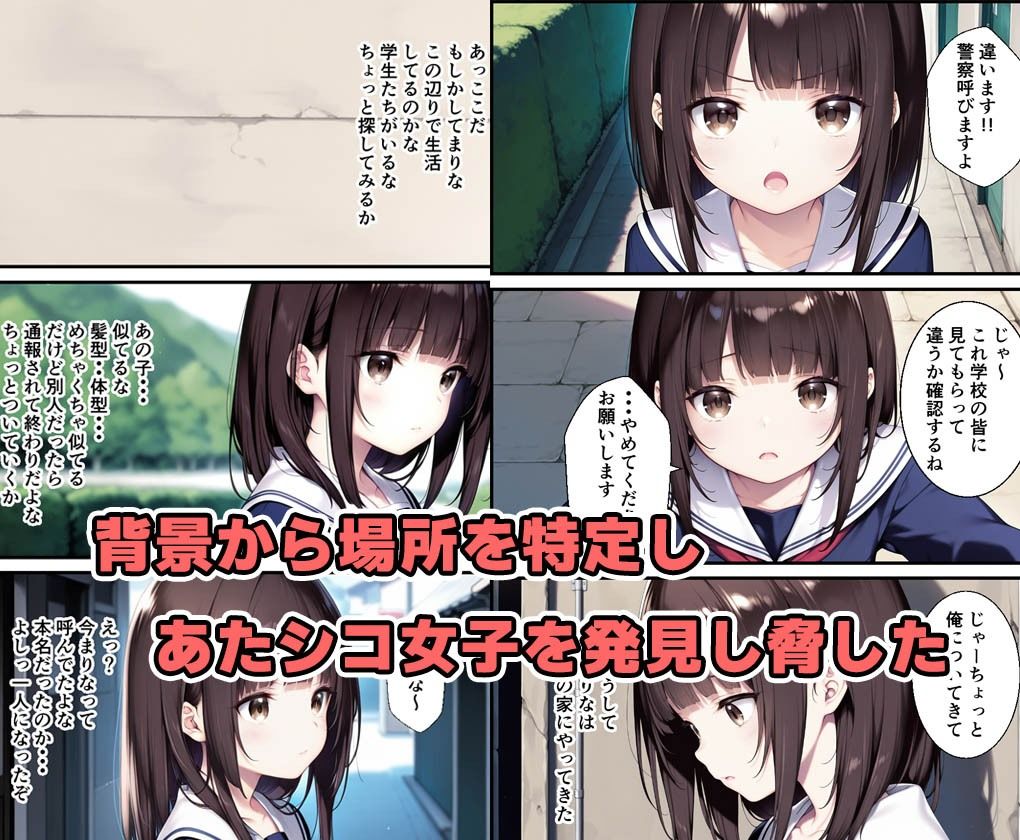 サンプル画像2:エロボディあたシコ女子を特定しバラすと脅して中出しまでした話(種付け彦) [d_550520]