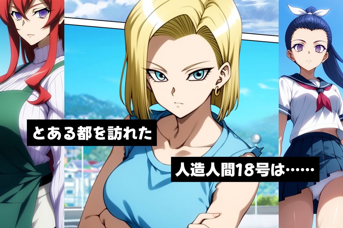 サンプル画像1:盗まれた肉体-人造人間18号-(AfterImage) [d_550909]