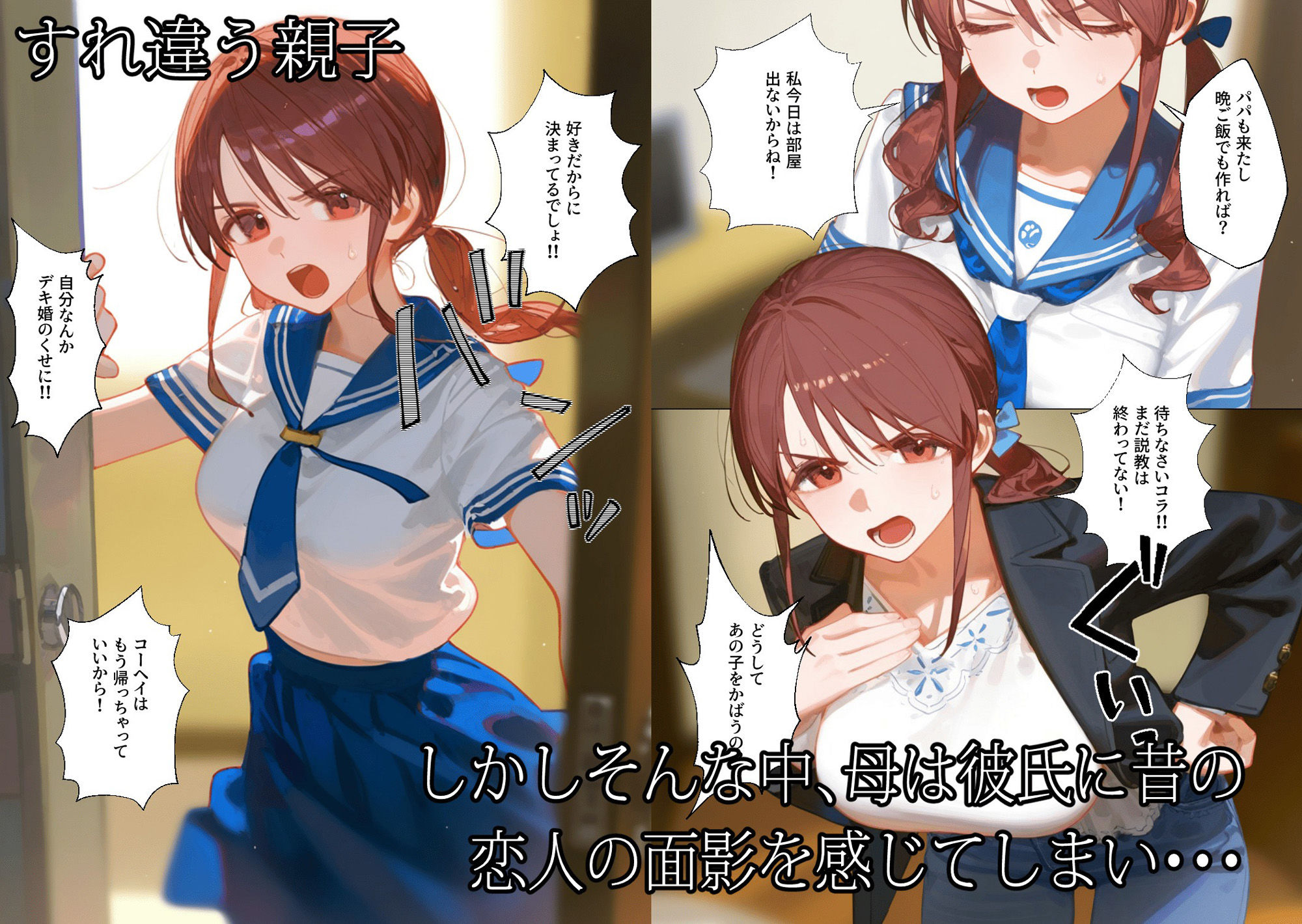 サンプル画像4:娘の彼に、抱き堕とされる(柑橘堂) [d_550936]