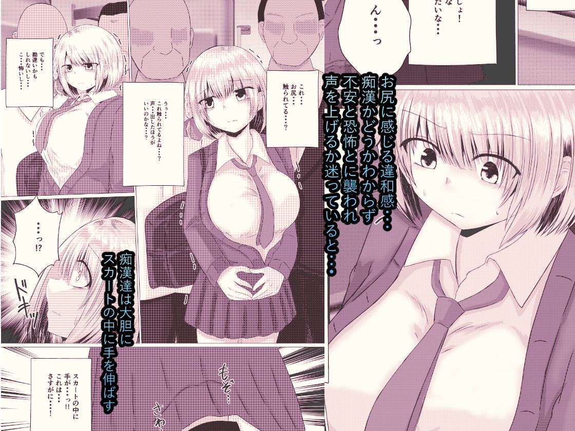 サンプル画像3:孕ませ痴●電車  白銀  響編(色ねこペンシル) [d_551278]