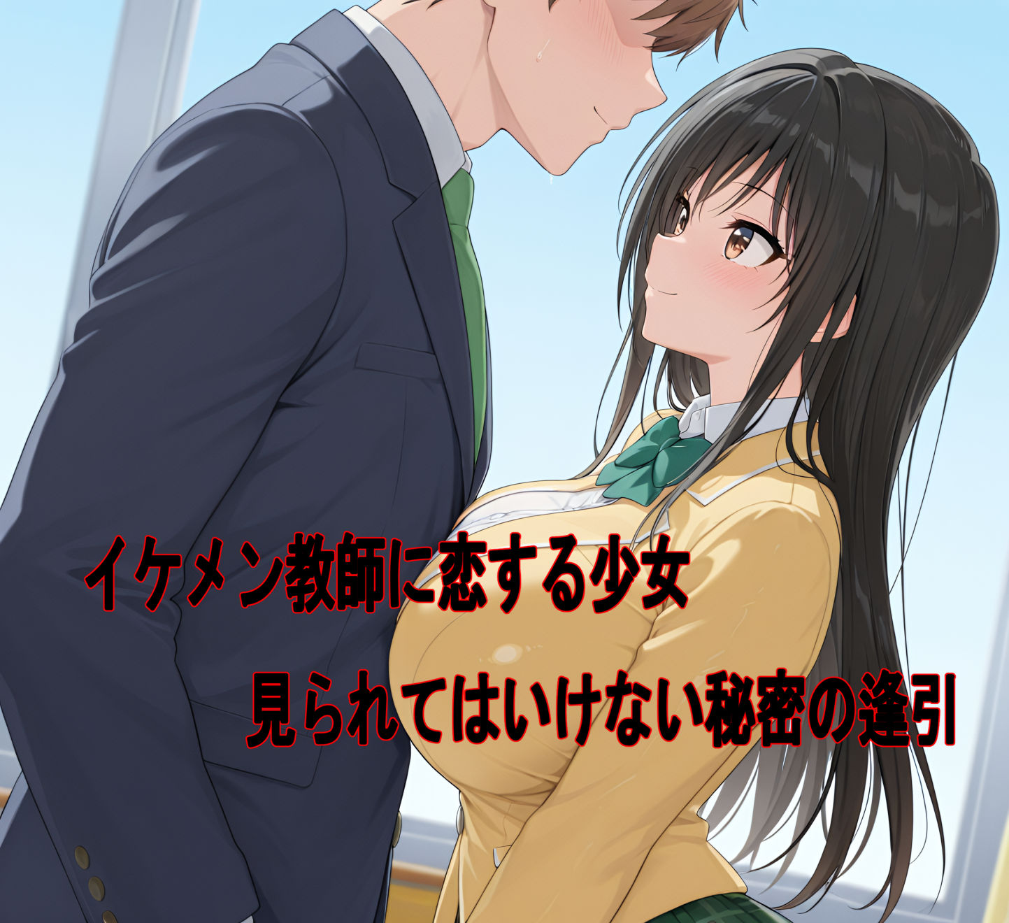 サンプル画像1:カラダがハレンチすぎるムチムチ風紀委員を絶対に墜とす  PART1(三匹の種おじ) [d_551598]