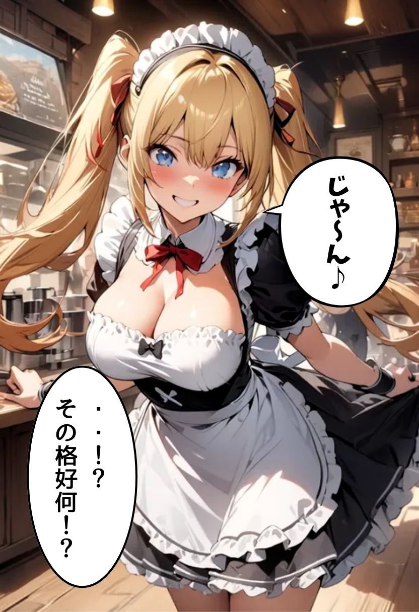 サンプル画像6:巨乳幼なじみとメイドコスえっち(にじいろ☆がーるず) [d_551674]