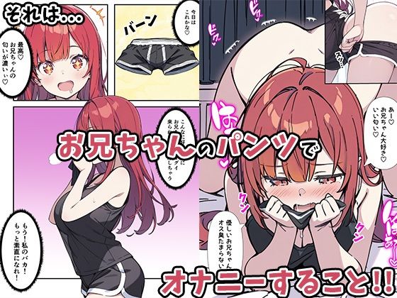 サンプル画像3:性欲ムンムンツンデレ妹が俺のパンツでオナニーしてたので我慢出来ず膣内出しした話(あくめくん) [d_551816]