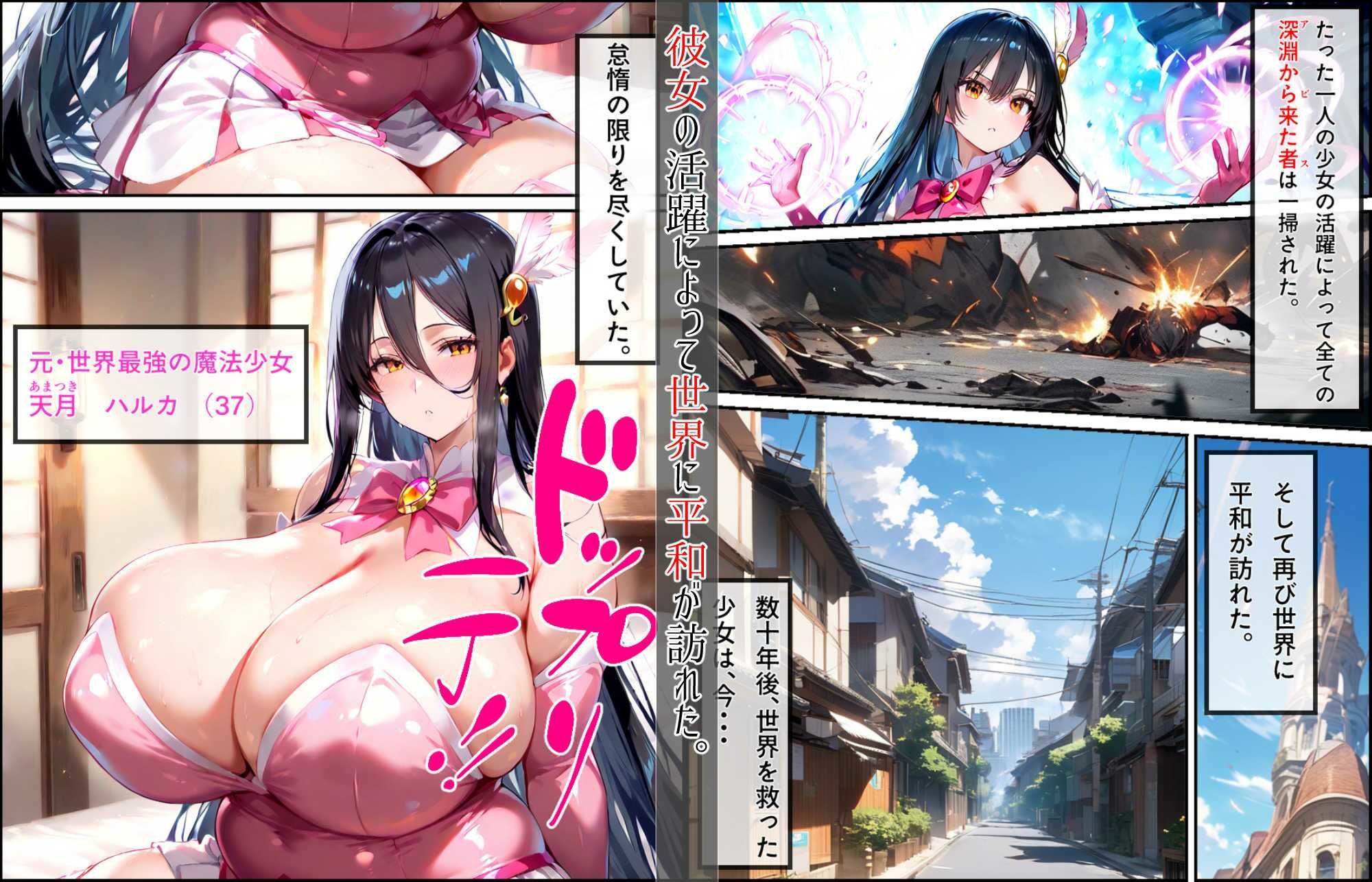 サンプル画像2:元・世界最強の魔法少女（37）が悪の組織に完全敗北する話(蜜壺レストラン) [d_552335]