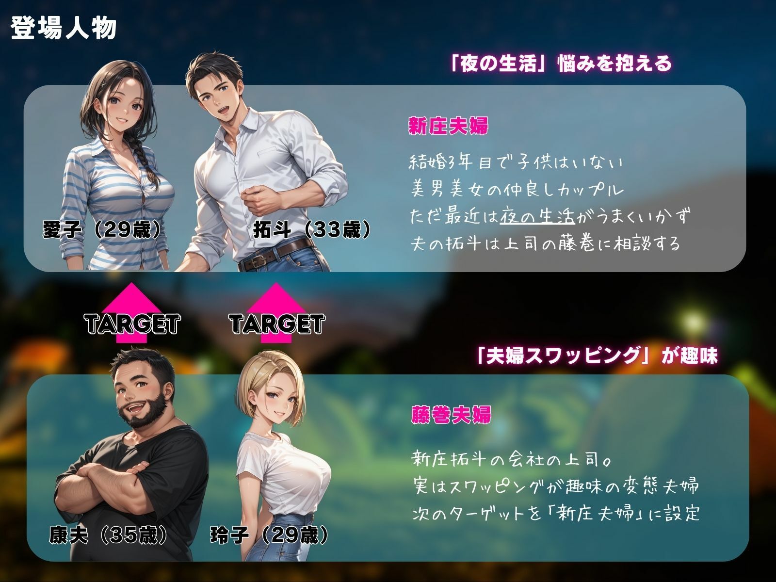 サンプル画像2:最愛の妻を信頼する上司に寝取られました。後編(飛龍革命) [d_552426]