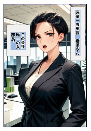 サンプル画像1:行き遅れのムカつく女上司をわからせてやった話(愛) [d_552509]