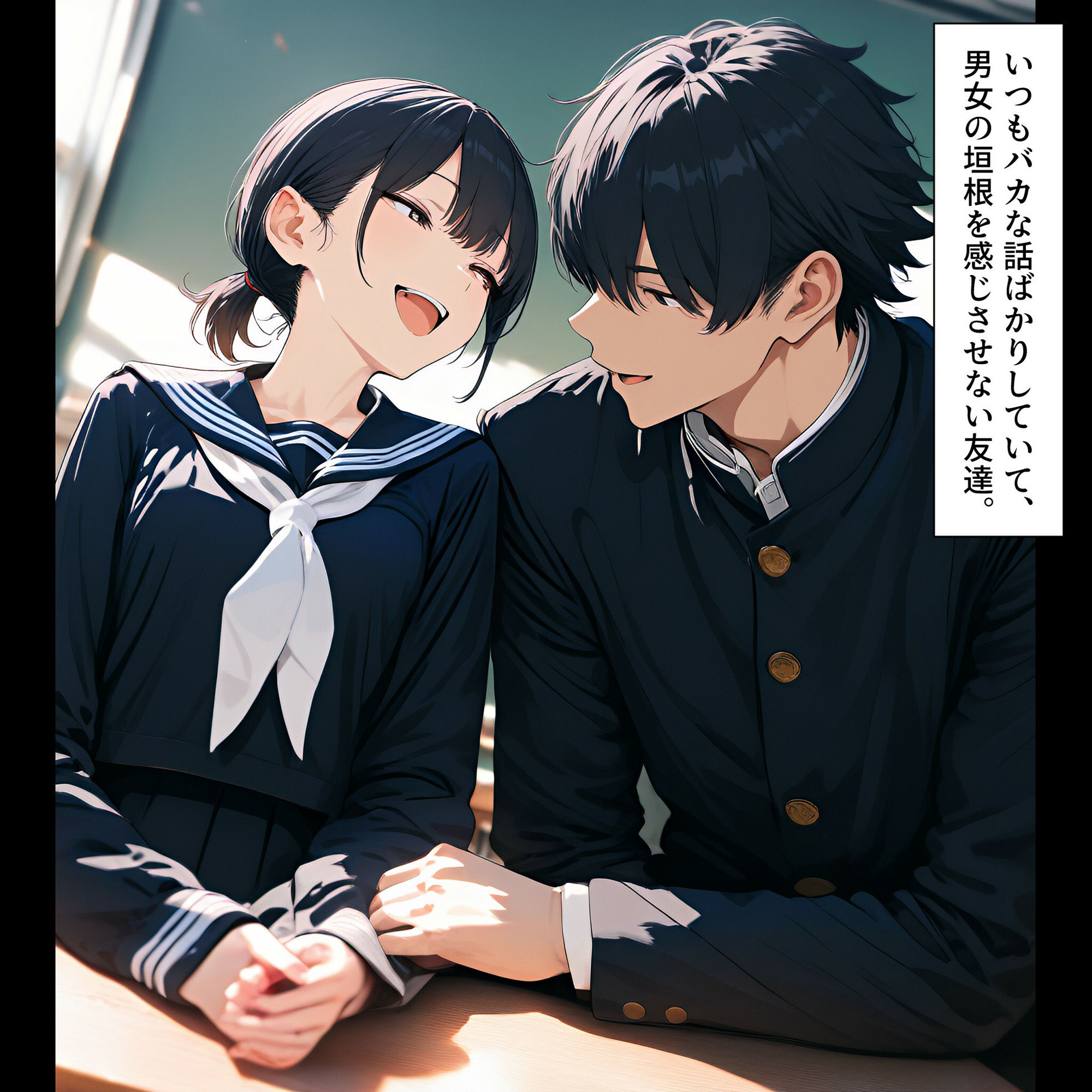 サンプル画像5:時が止まった学校で10(電脳戯画) [d_552809]