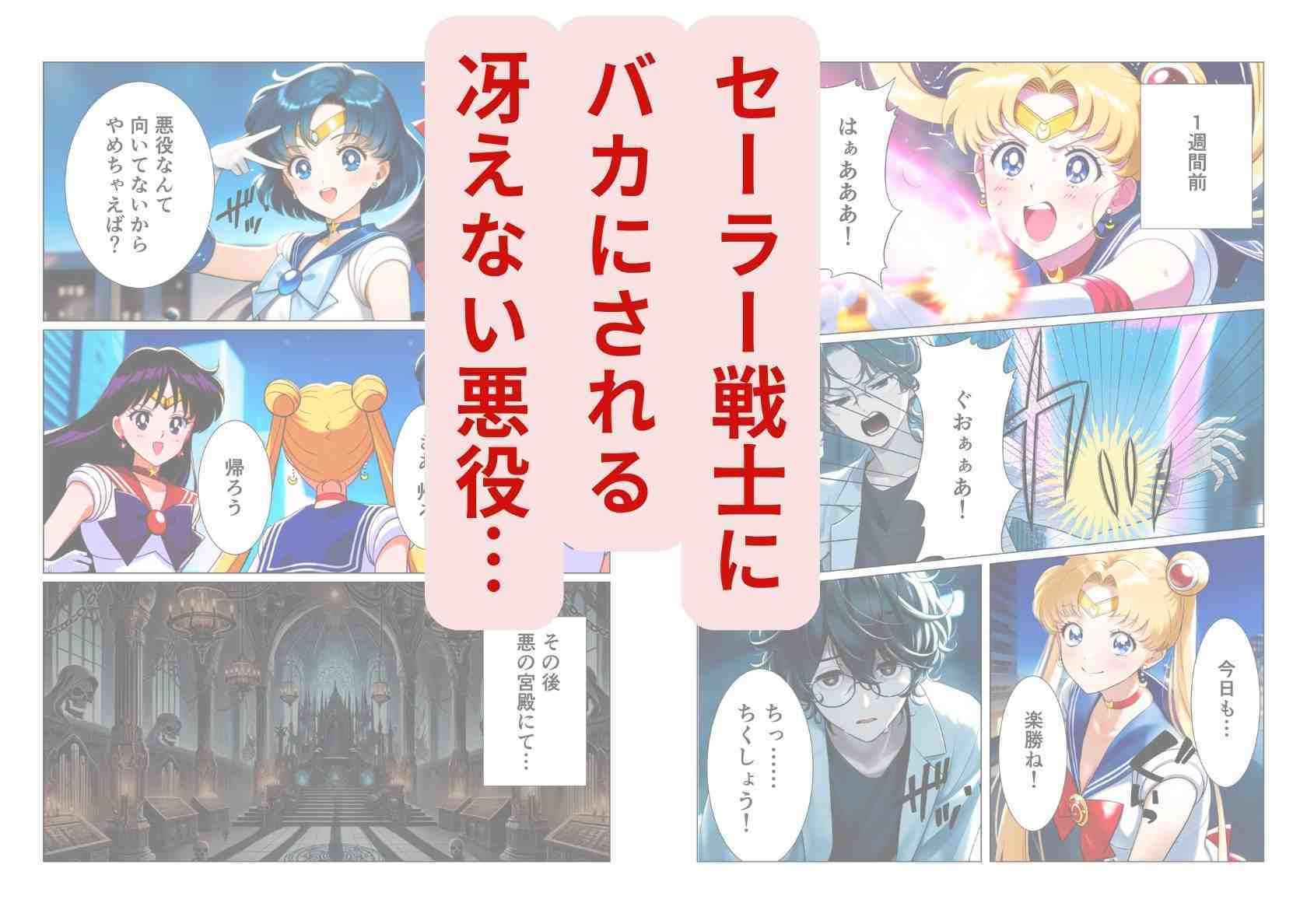 サンプル画像1:催淫魔法でセーラー戦士3人をアヘ堕ちさせる話(シコリの森) [d_553456]