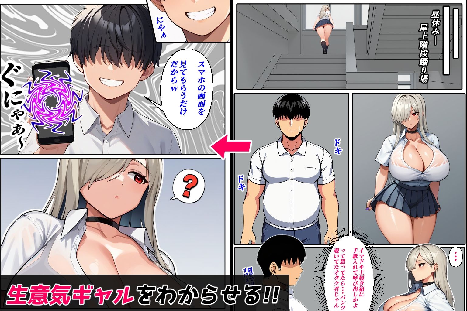 サンプル画像4:生意気ギャルを催●で（コミック・110p）(Sakaki IndustryAI（2D）) [d_554482]