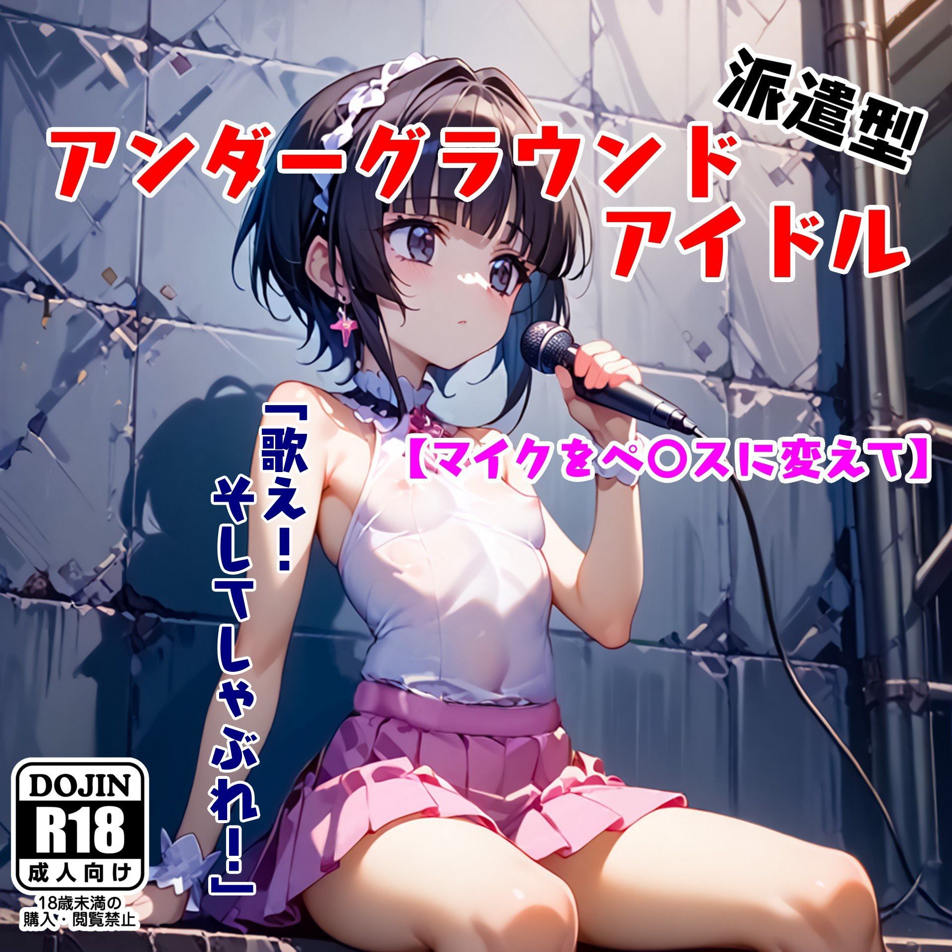 サンプル画像2:アンダーグラウンドアイドル(えあいなえ) [d_555088]