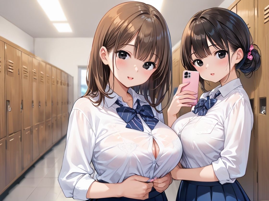 サンプル画像2:淫乱学園バスケ部に密着！vol.3〜練習後は即更衣室で性行為(sksk) [d_555552]