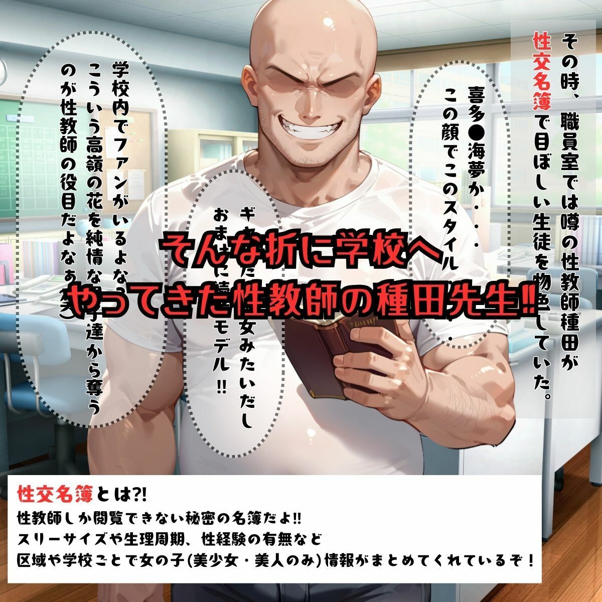 サンプル画像2:【性教師のお仕事】好きだった同級生の美人ギャルレイヤーが孕まされた件(杏屋こたつ支店) [d_556269]