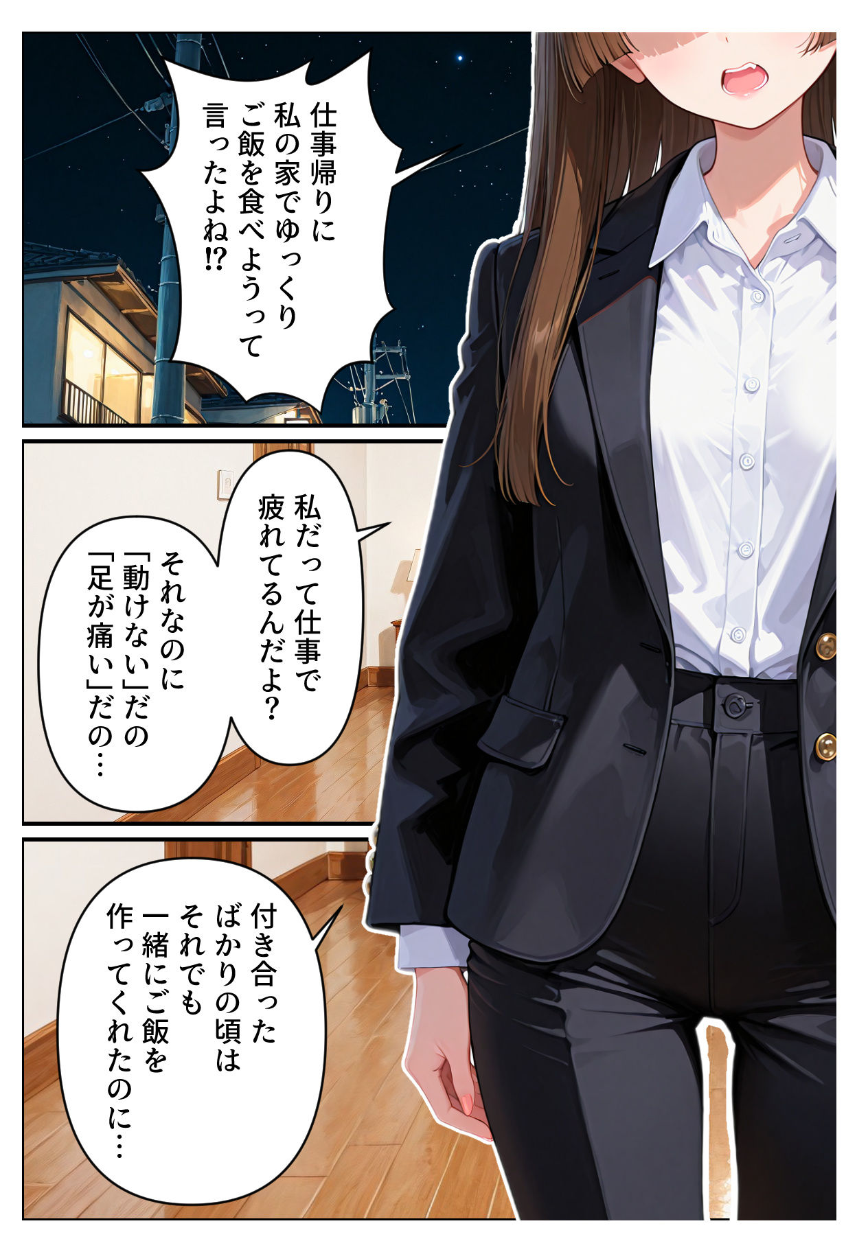 サンプル画像4:【逆NTR】彼女の妹に誘われて(AI天獄) [d_556658]