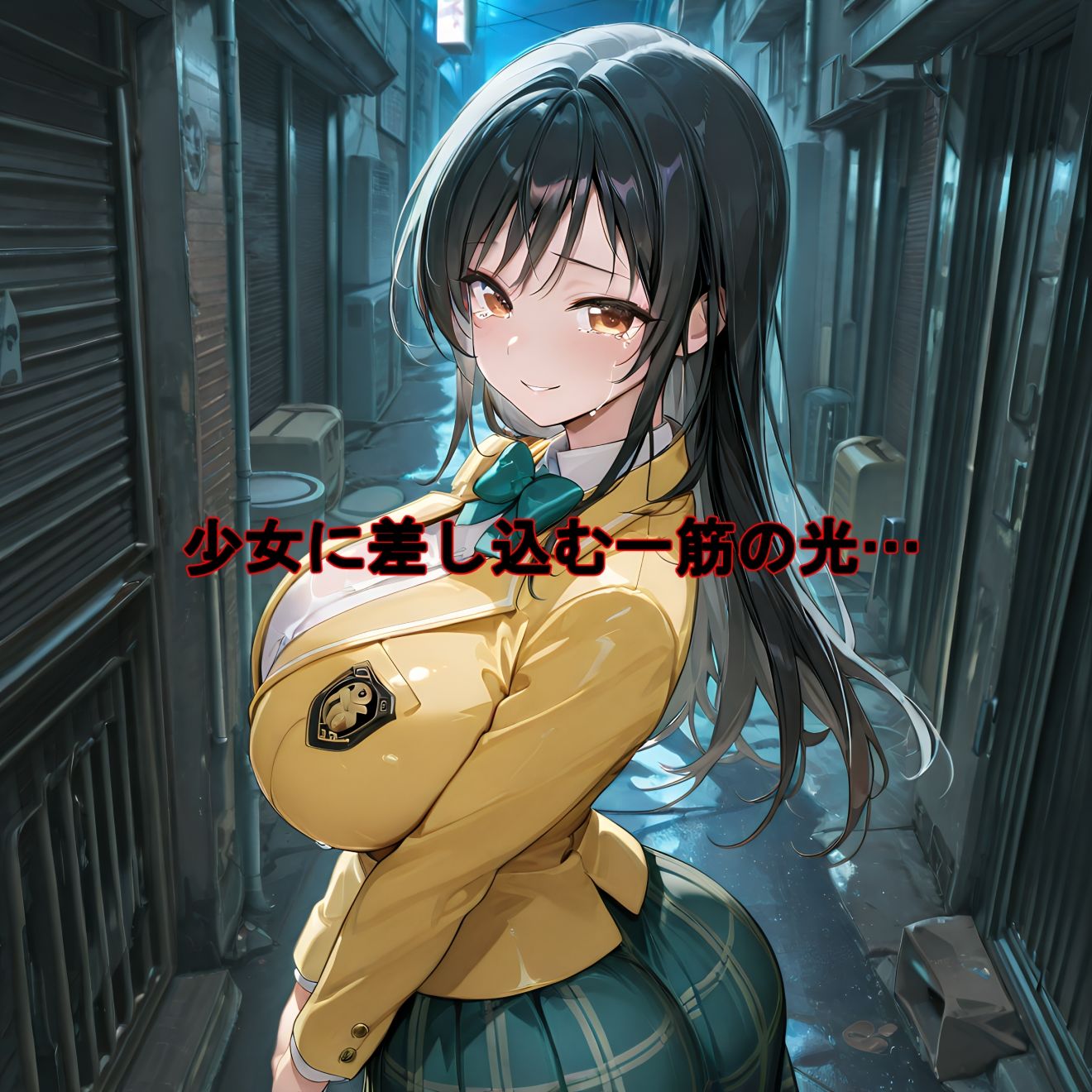 サンプル画像2:カラダがハレンチすぎるムチムチ風紀委員を絶対に墜とす  PART3(三匹の種おじ) [d_556707]