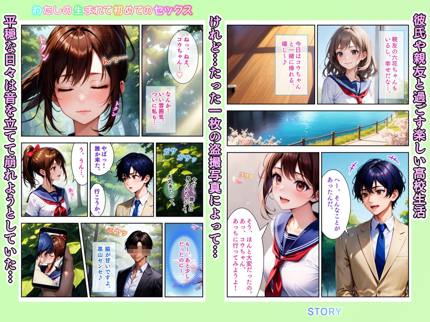 サンプル画像2:わたしの生まれて初めてのセックス(幻惑機関) [d_557133]