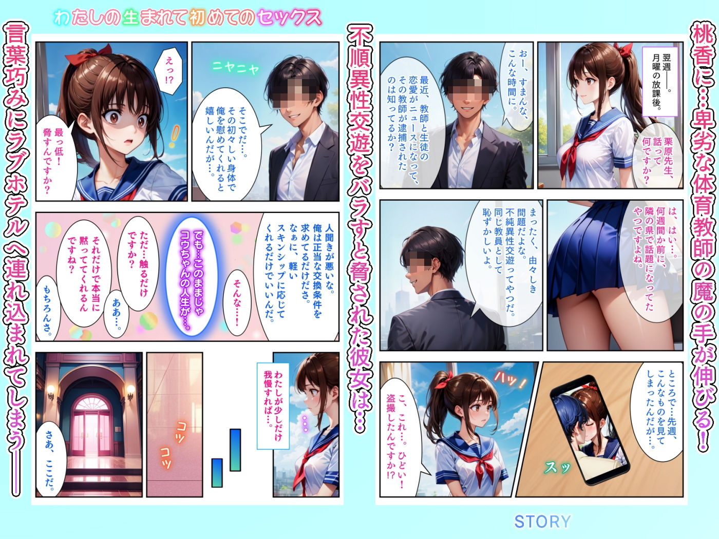 サンプル画像3:わたしの生まれて初めてのセックス(幻惑機関) [d_557133]