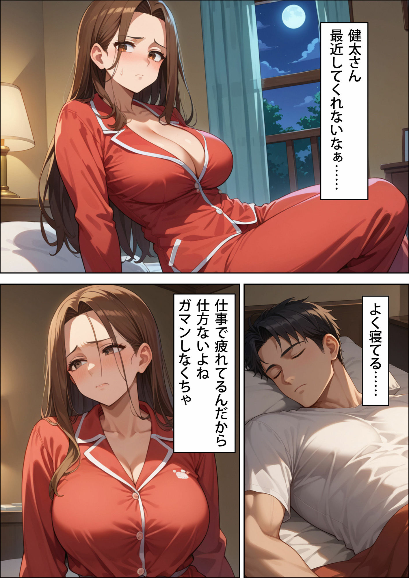 サンプル画像1:夫の知らない妻の顔〜義父の手に堕ちた人妻〜(OkawaGame) [d_557147]