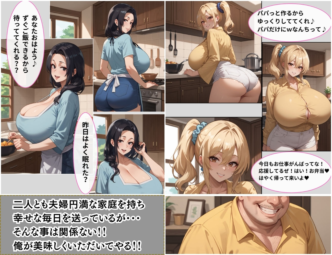 サンプル画像3:催●支配  団地妻  隣人が両方とも美人人妻だったので催●お香で発情させて寝取った話(くりきんとん) [d_557260]