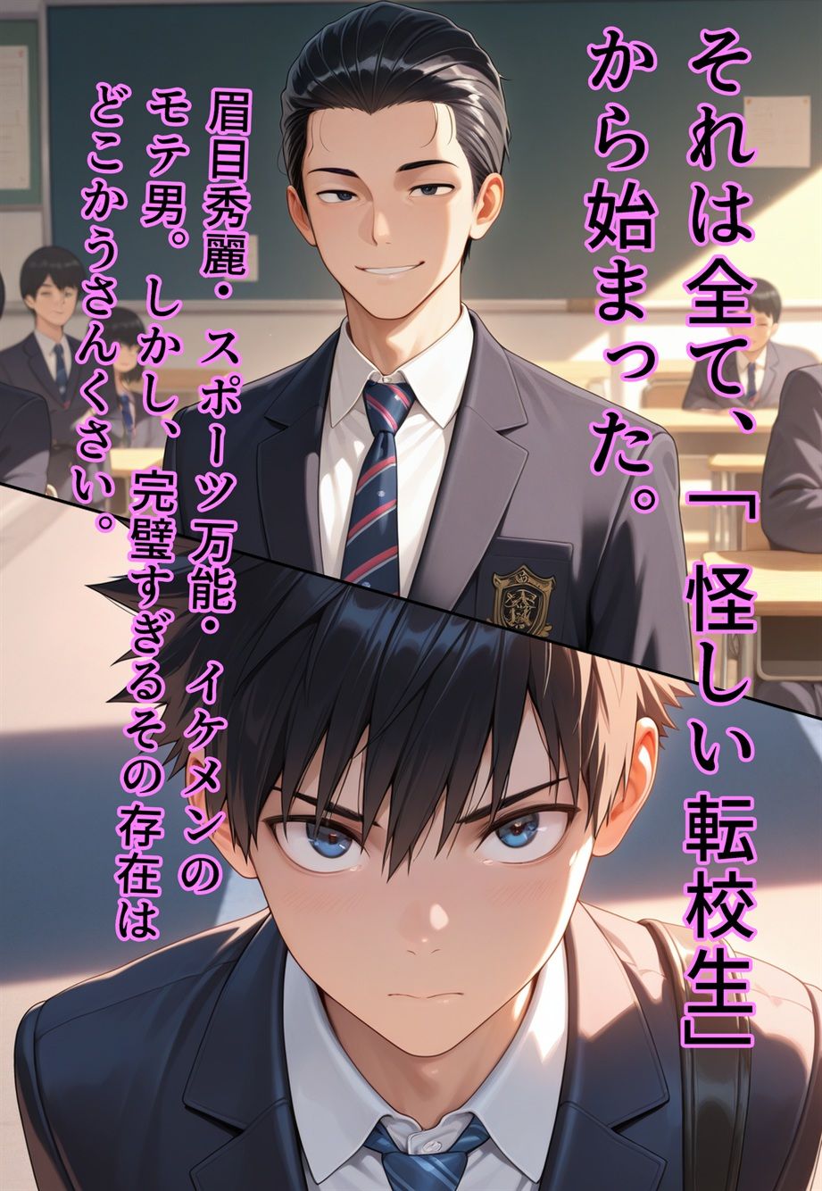 サンプル画像1:怪しき転校生 オレもお前もみんなバニーガールにされちゃった！(真城のソフトハウス) [d_557335]