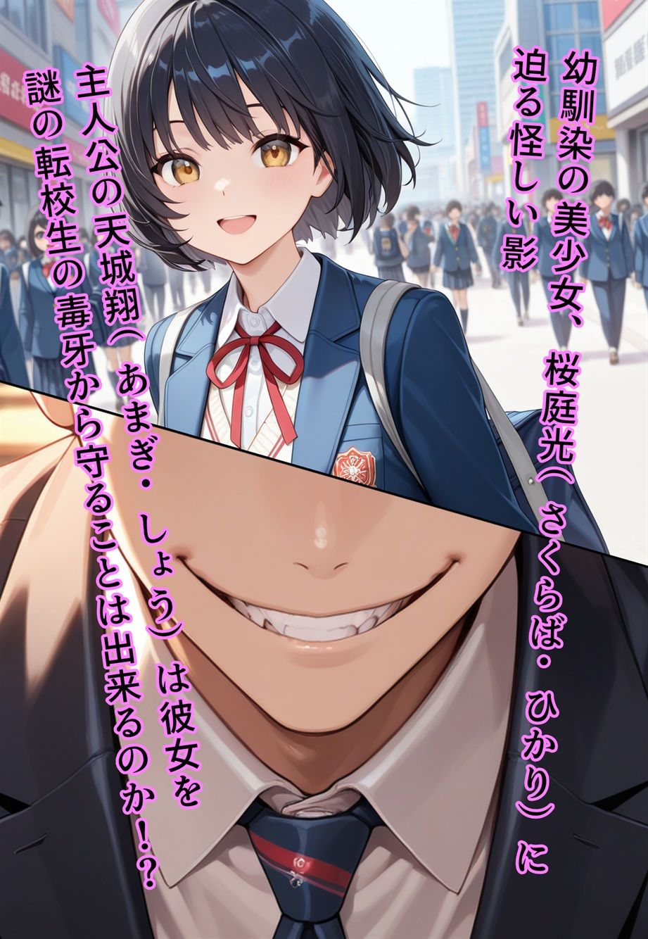 サンプル画像2:怪しき転校生 オレもお前もみんなバニーガールにされちゃった！(真城のソフトハウス) [d_557335]