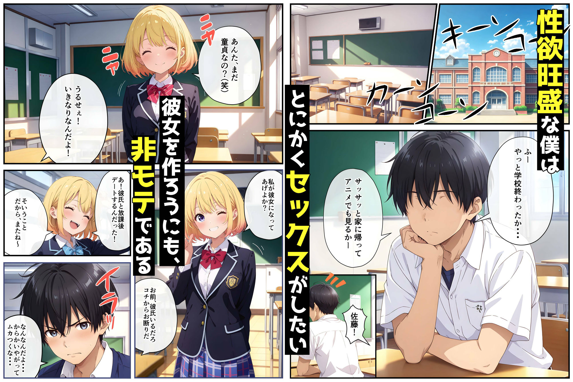 サンプル画像1:デリヘルで生徒会長と遭遇！秘密厳守の約束で本番が許された話(優品工房) [d_557340]