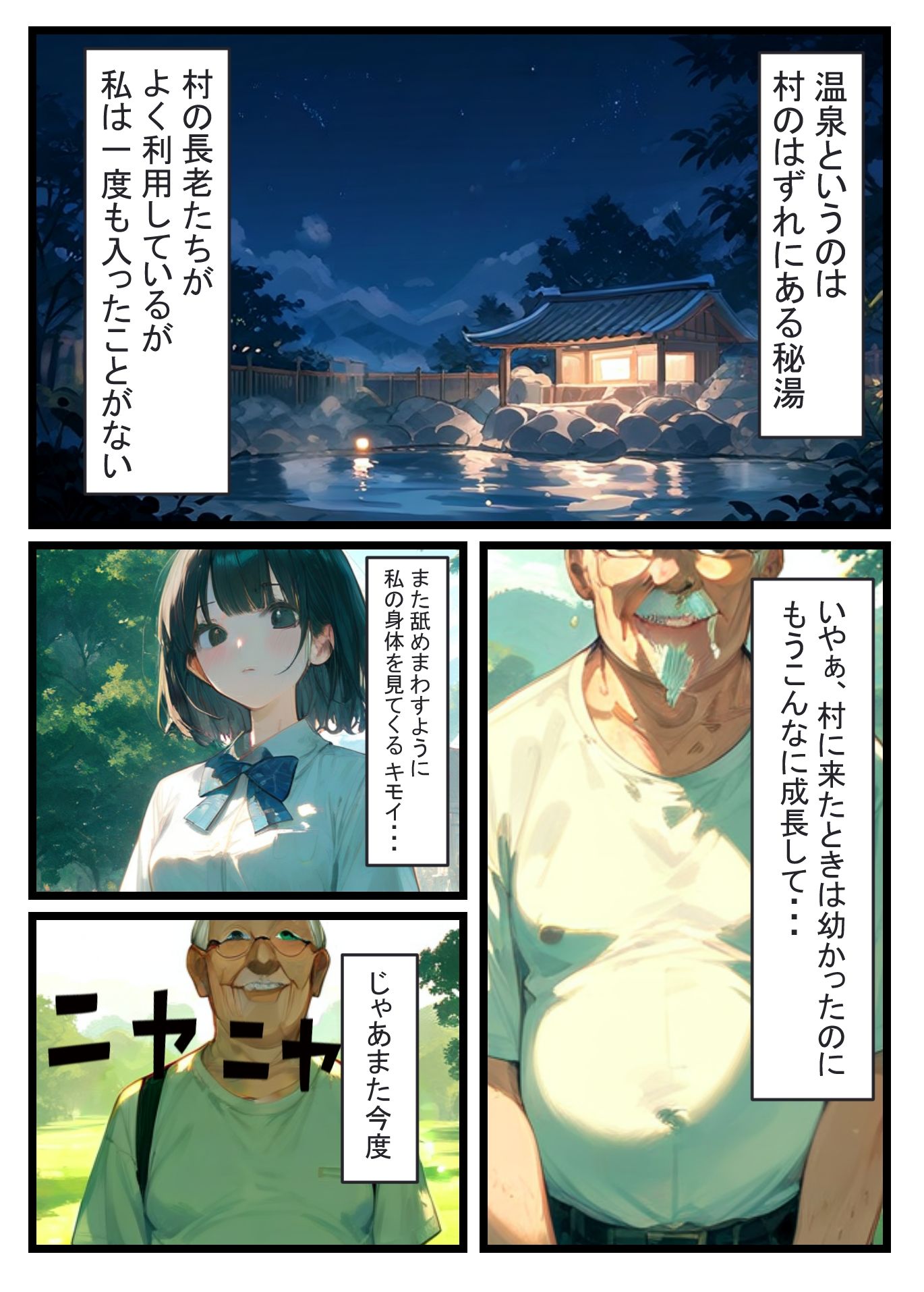 サンプル画像3:白濁の禊(AIおぱいん屋) [d_557348]