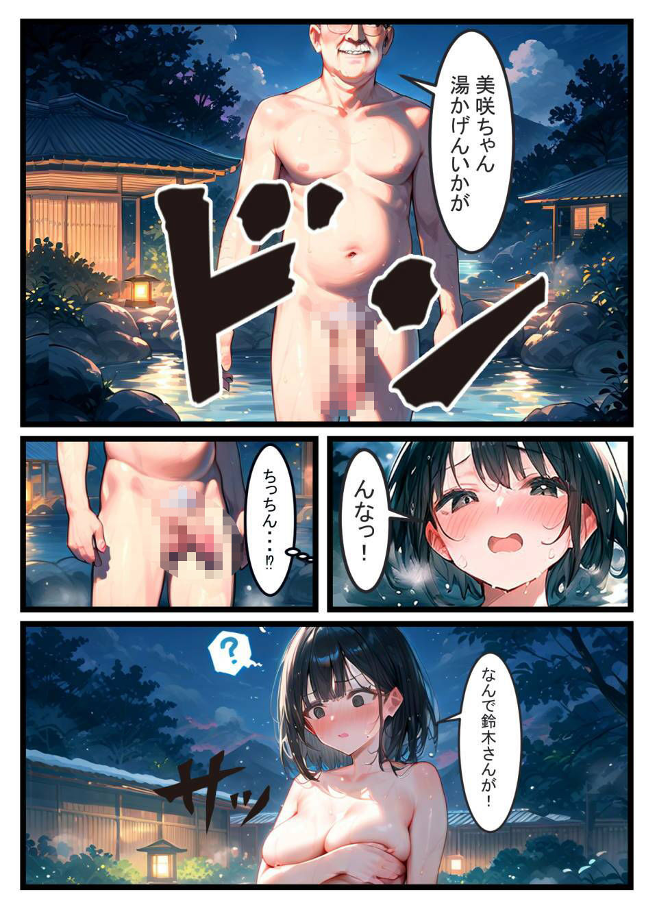 サンプル画像5:白濁の禊(AIおぱいん屋) [d_557348]