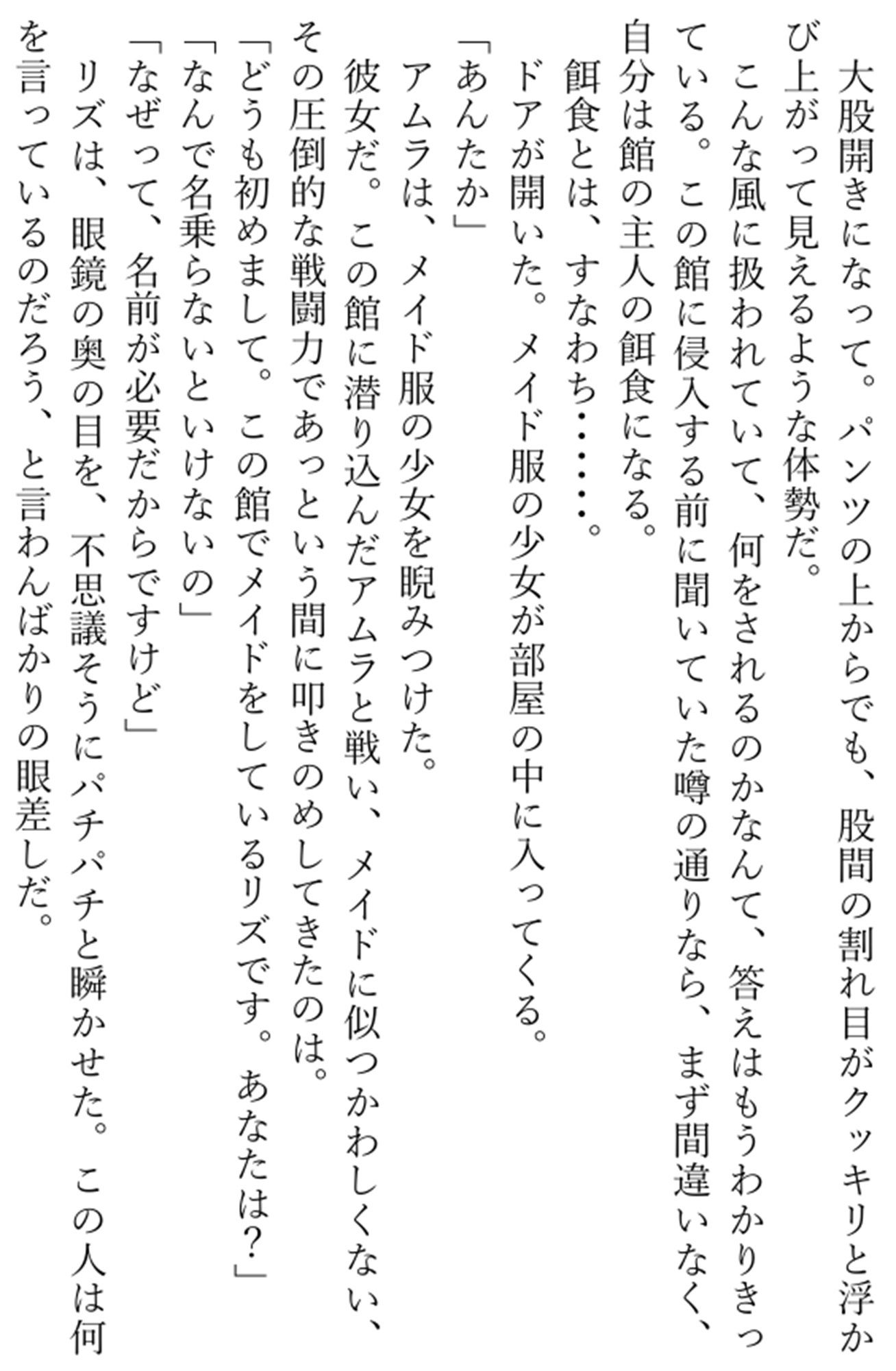サンプル画像1:雷の戦士ライディ〜女盗賊アムラと淫従のメイド〜(夕凪タイム) [d_557512]
