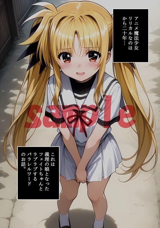 サンプル画像1:フェイトちゃんとパパと呼ばれる生活(sweet waffle) [d_557556]