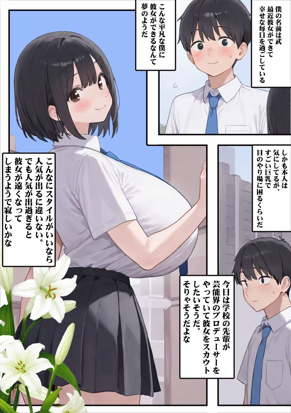 サンプル画像1:寝取られJk強●調教されてAVデビューするまで(アイドゥ) [d_557567]