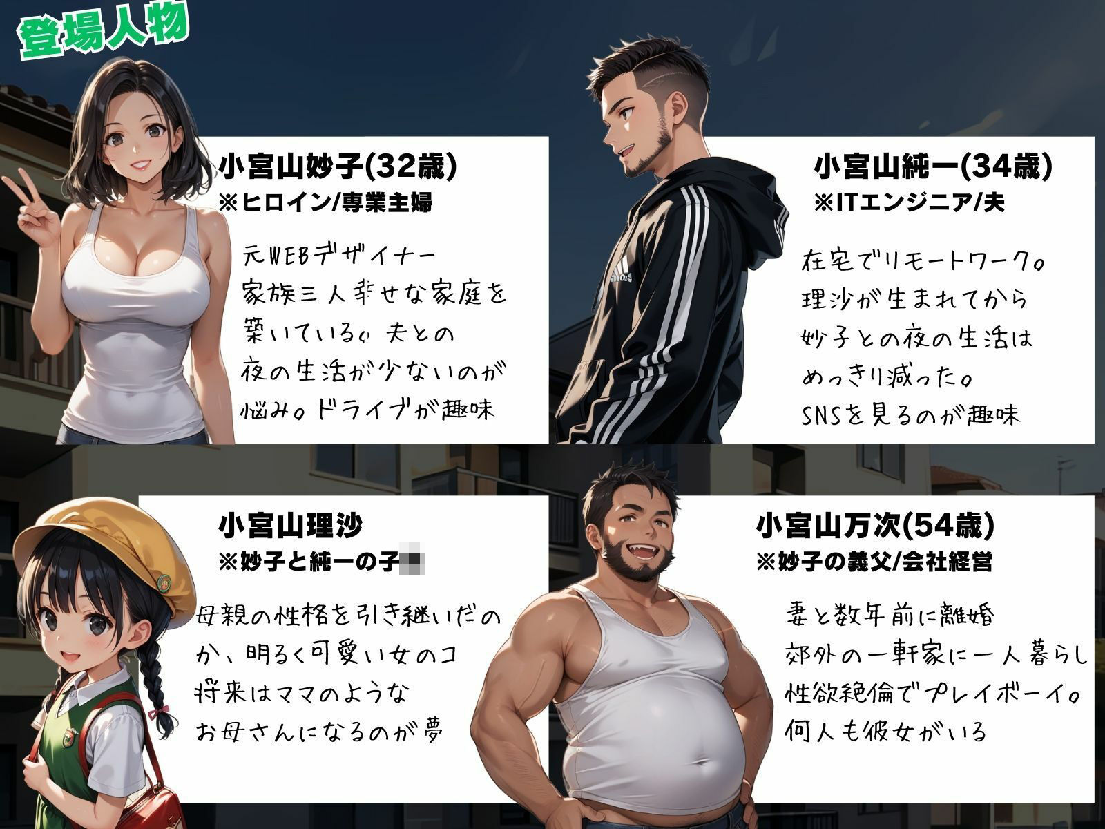 サンプル画像1:義父の計画 5 〜種付け記念日〜 妙子編 （上巻）(ピンク堂書店) [d_557601]