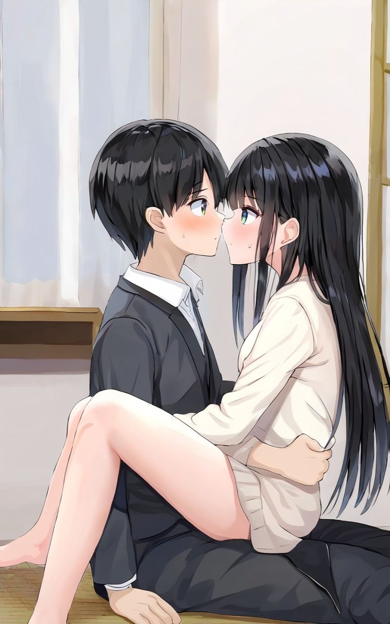 彼女の妹といちゃラマ笑顔でザーメンごっくん 画像2