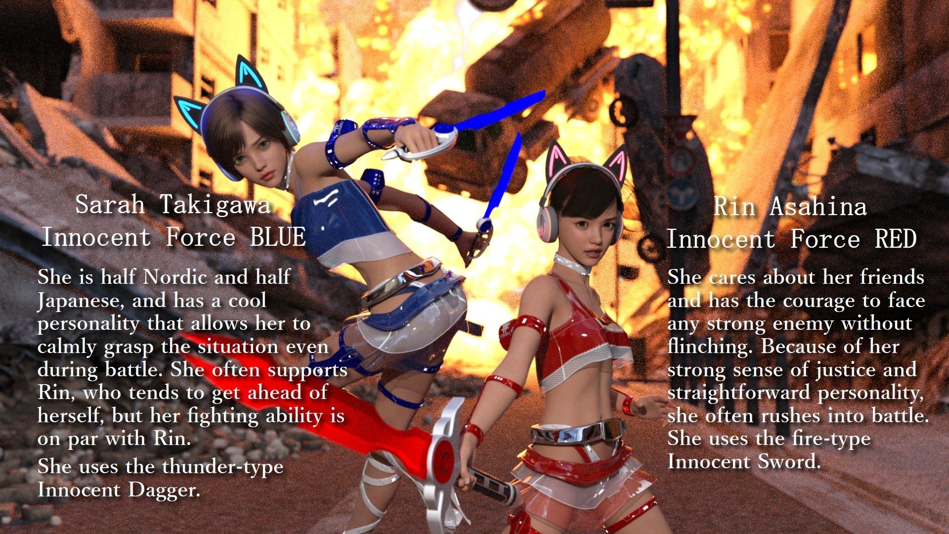 サンプル画像2:INNOCENT FORCE RED 【English Ver.】(ぽりゅた（Pollute a Innocence）) [d_558307]