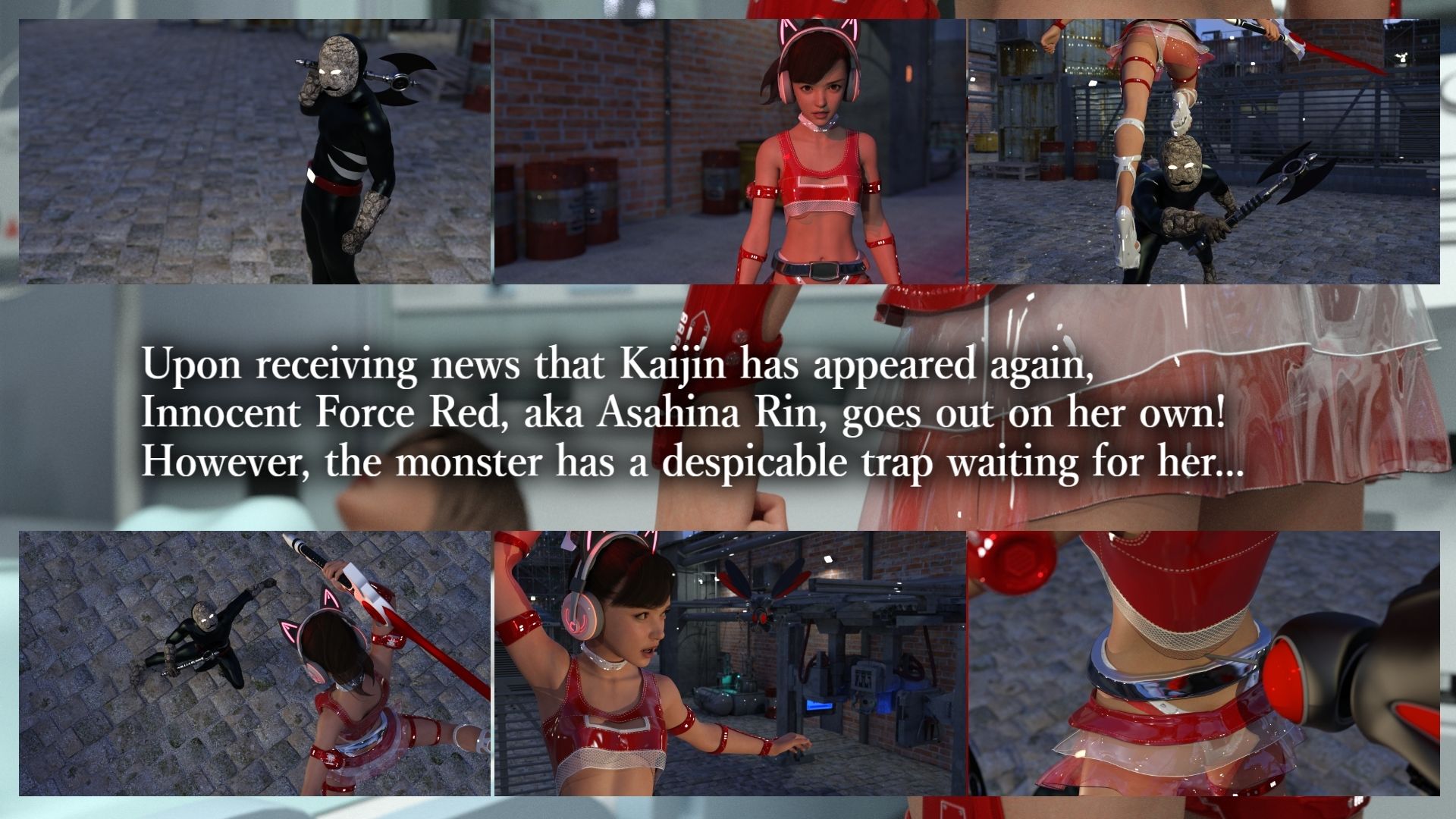 サンプル画像4:INNOCENT FORCE RED 【English Ver.】(ぽりゅた（Pollute a Innocence）) [d_558307]