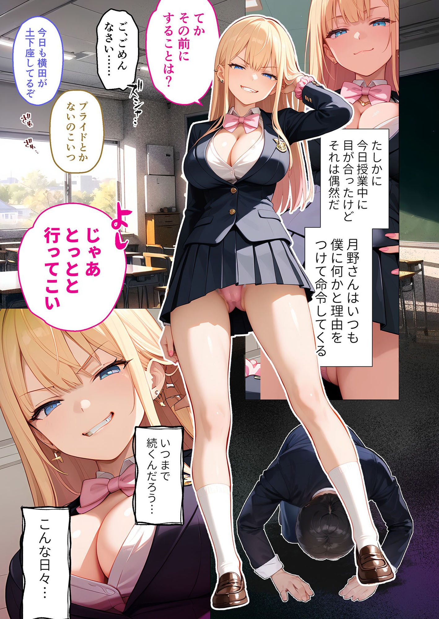 サンプル画像5:ご都合エッチ最強アプリ第1話 〜生意気なメスを徹底攻略！〜(ラビットフット) [d_558353]