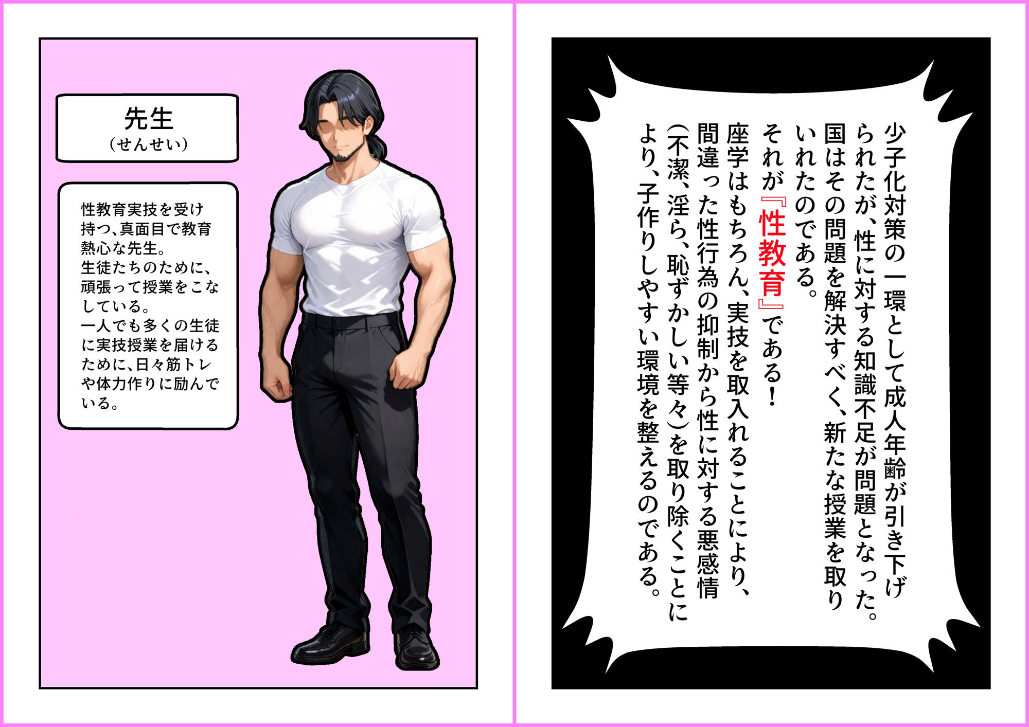 サンプル画像1:性教育の時間だ！〜熱血教師の実技指導〜(ぱすてるドリーム) [d_558581]