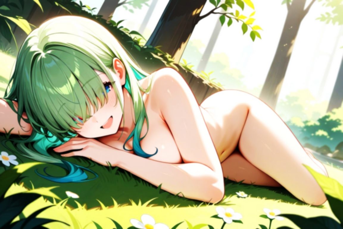 サンプル画像1:春色グラビア  ―秘密の春景色―(みーも工房) [d_558675]